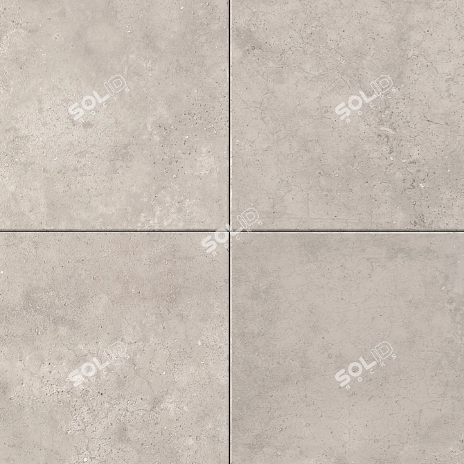  Flaviker Hyper Gray Wall Tile 3D model image 2