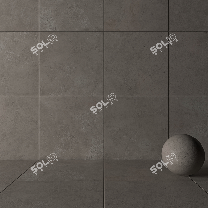  Flaviker Hyper Gray Wall Tile 3D model image 3