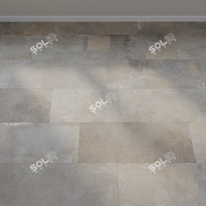 Natural Stone Beige Sand Avatara Perform 3D model image 2