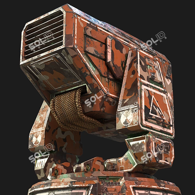 MechWarrior: Advanced Battle Mech 02 3D model image 4