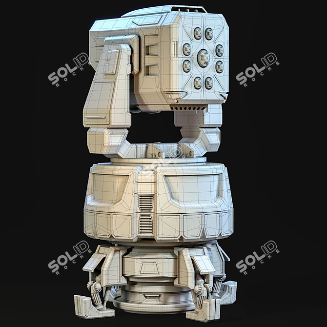 MechWarrior: Advanced Battle Mech 02 3D model image 5