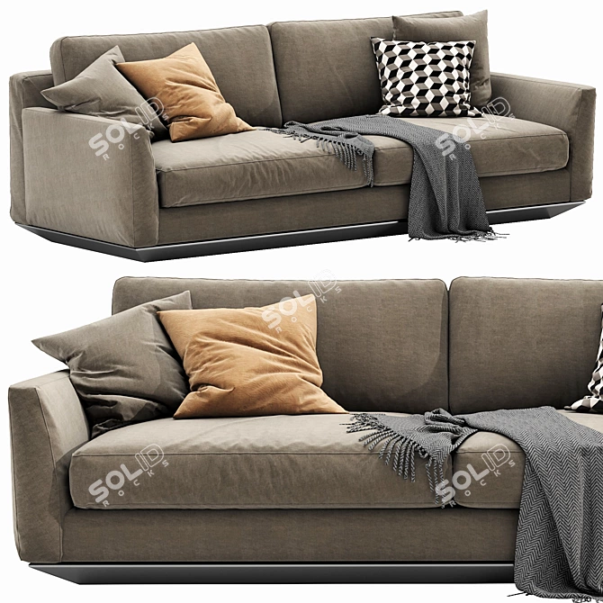 Modern Horm Ellington Sofa 3D model image 1