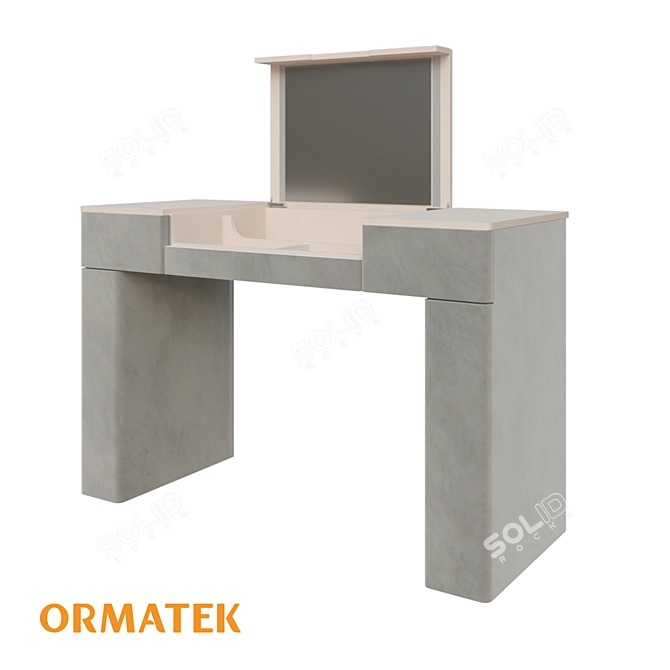 Modern Verda Dressing Table 3D model image 1