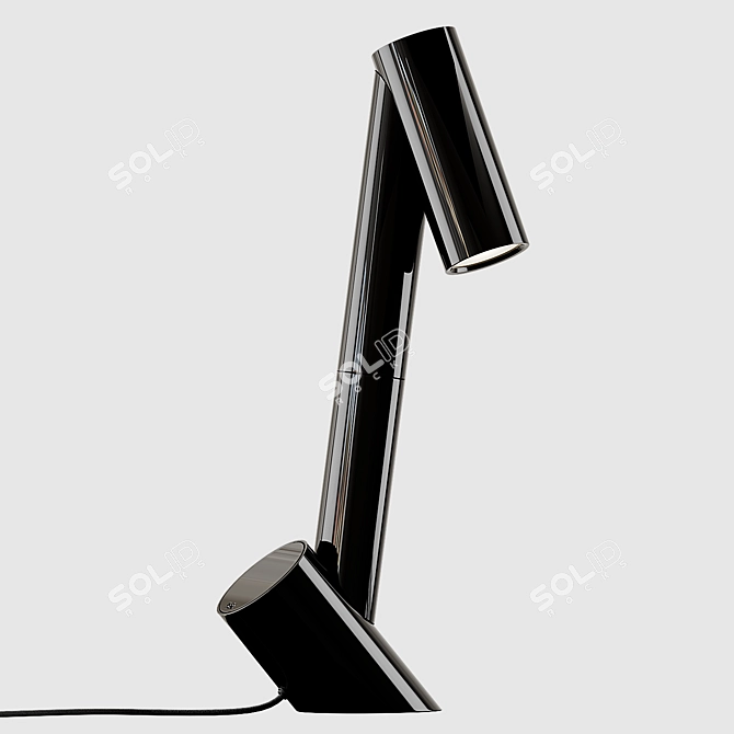 Elegant Giraffa LED Table Lamp 3D model image 1