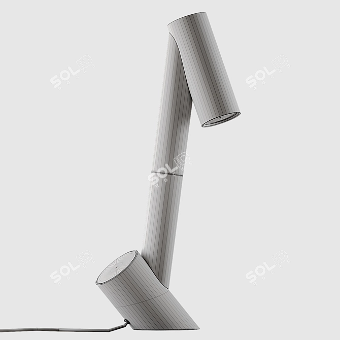 Elegant Giraffa LED Table Lamp 3D model image 5
