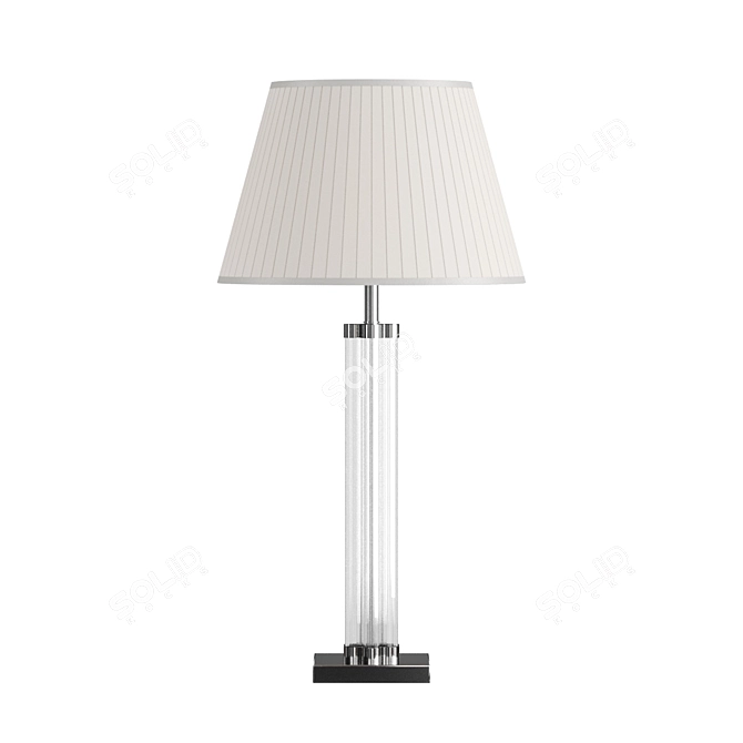 Elegant Eichholtz Longchamp Lamp 3D model image 1