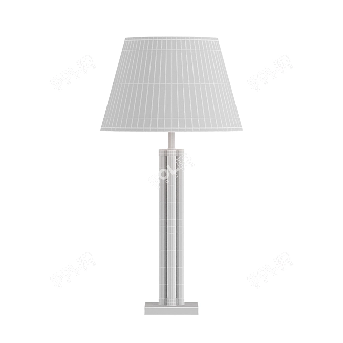 Elegant Eichholtz Longchamp Lamp 3D model image 2