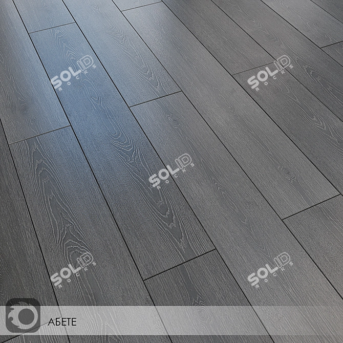 Milano Abete Grey Ceramic Floor Tiles 3D model image 2