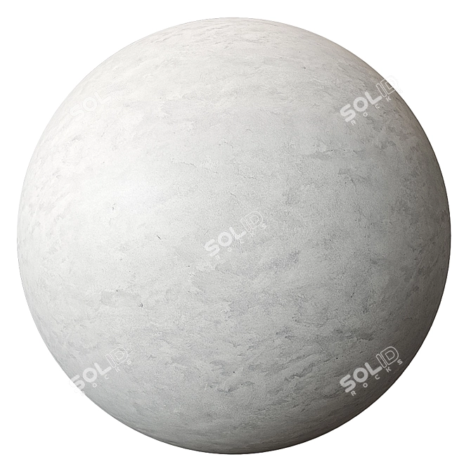 Velvet Matte Decorative Plaster 3D model image 4