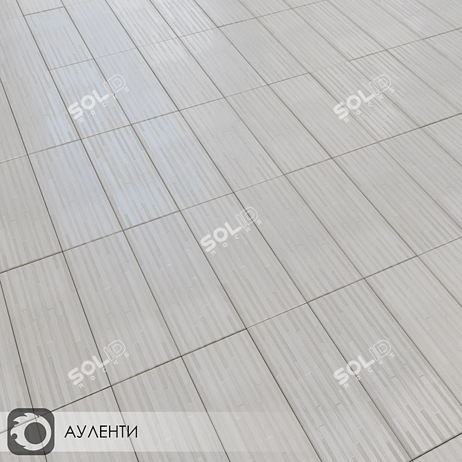 Aulenti Beige 20x50 Ceramic Tiles 3D model image 4