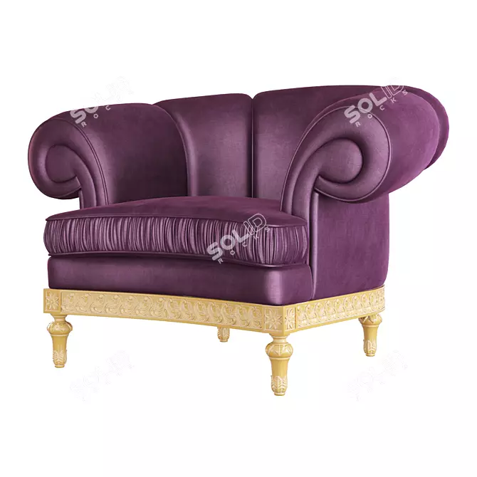 Roberto Giovannini Opera 1441: Exquisite Neoclassical Italian Elegance 3D model image 1