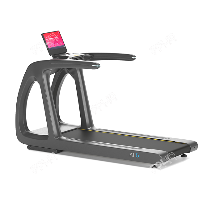 AnyFit Al-5R Electric Treadmill 3D model image 1