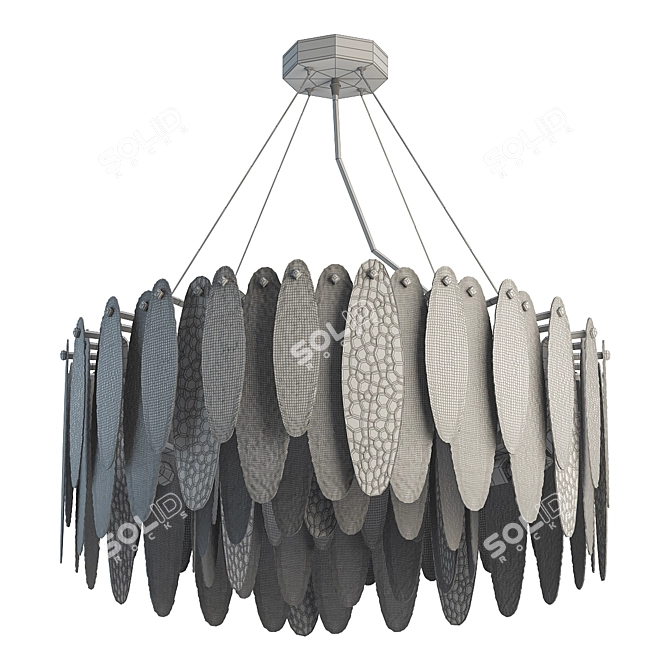 Canaria Pendant Chandelier 3D model image 2