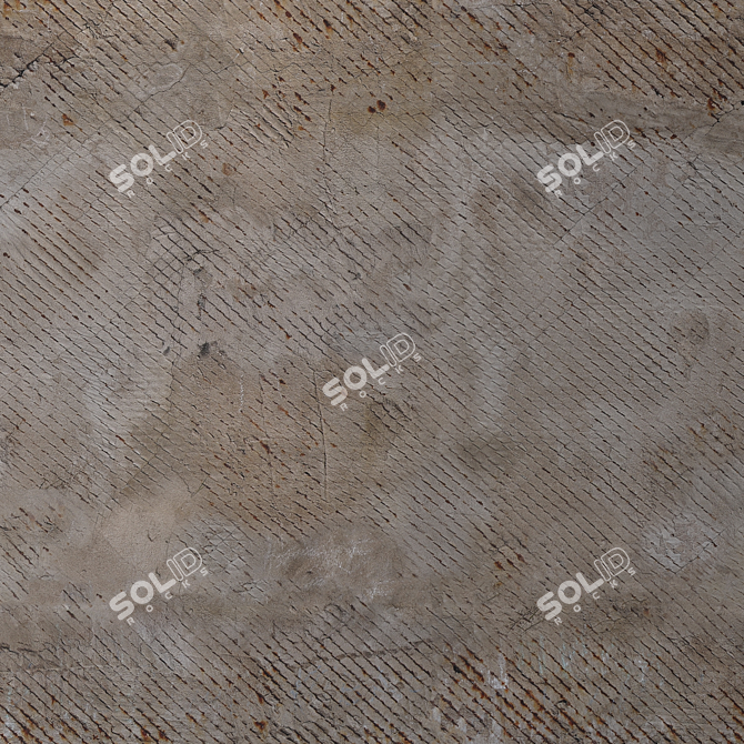 Seamless Plaster Texture - High Resolution & Detail 3D model image 4