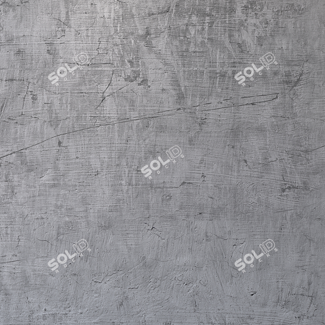 Seamless Plaster Texture: High Resolution, Detailed 3D model image 4