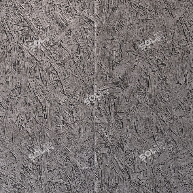 Title: Seamless OSB Wood Texture 3D model image 4