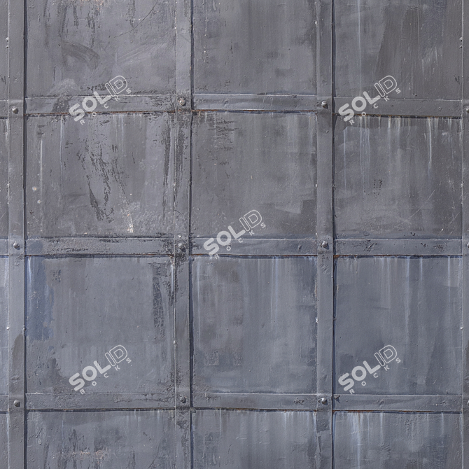 Seamless Metal Texture - High Resolution 3D model image 3