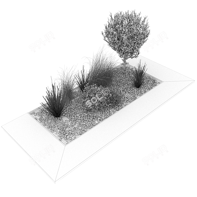 Volume 98 Plant Collection: High-Quality Textures & Materials 3D model image 3