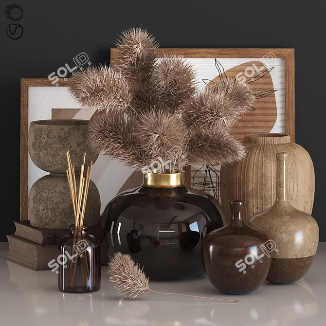 Elegant Decor Set: 2015 Design 3D model image 8