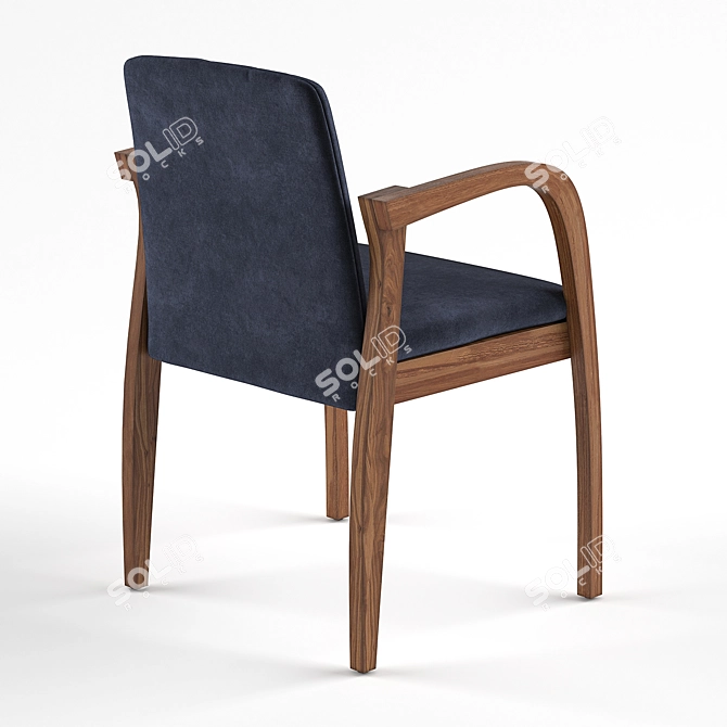 Ultimate Comfort: Ulisse Armchair 3D model image 3
