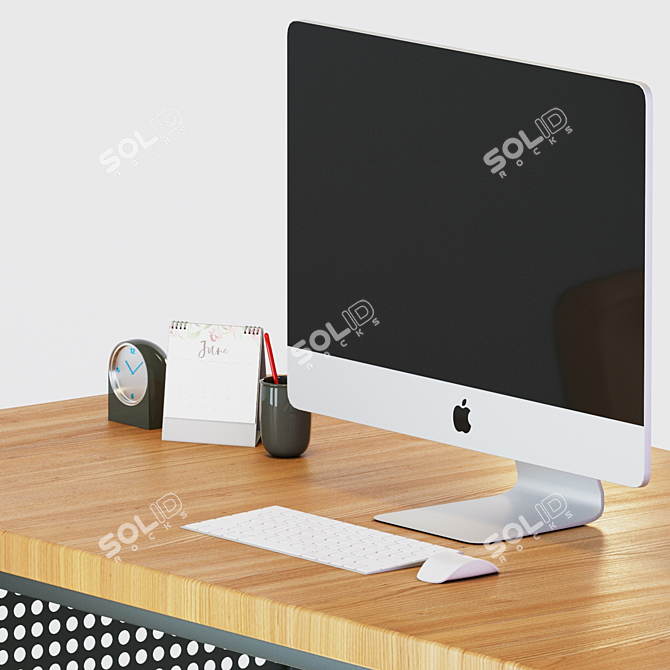 Versatile Office Solution for Home and Work 3D model image 2