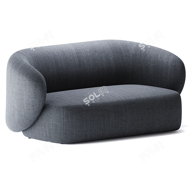 Sleek Swell Sofa by Grado 3D model image 2