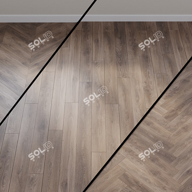 Authentic Oak Laminate by Kronospan 3D model image 1