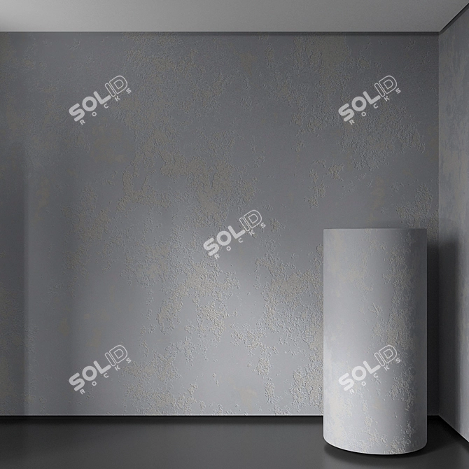 Seamless Stucco Texture 3D model image 1