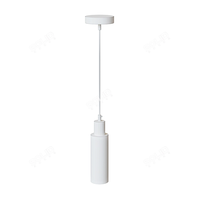 Elegant Betsy Pendant Lamp 3D model image 2