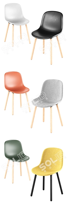 Neu 12 & Upholstery: HAY's Stylish and Comfortable Seating Solution 3D model image 2