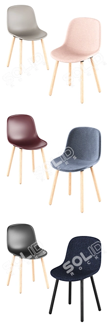 Neu 12 & Upholstery: HAY's Stylish and Comfortable Seating Solution 3D model image 3