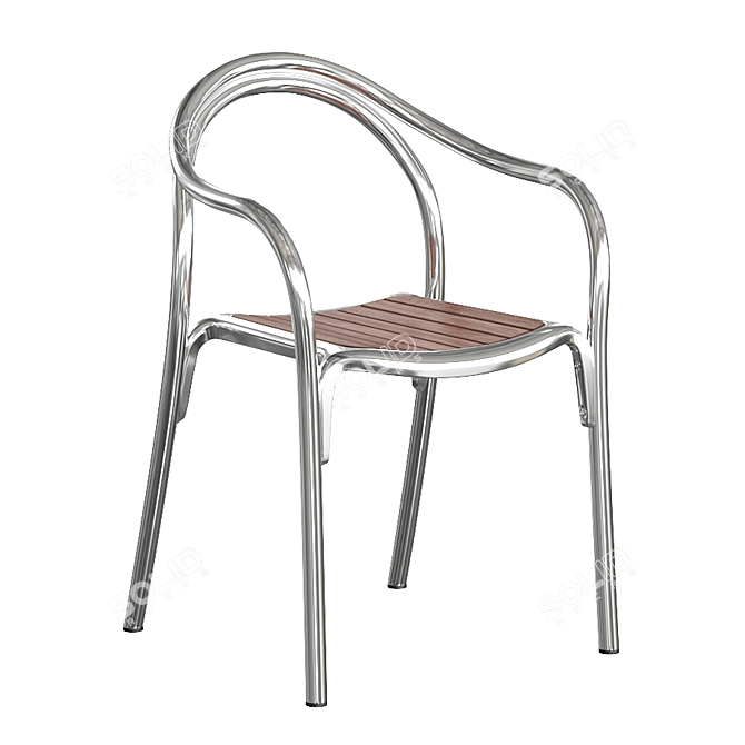 Soul Outdoor Chair: Stylish & Durable 3D model image 2