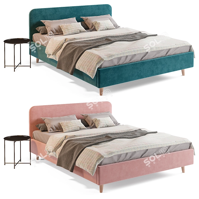 Lightsey Divan Bed Furniture 3D model image 2