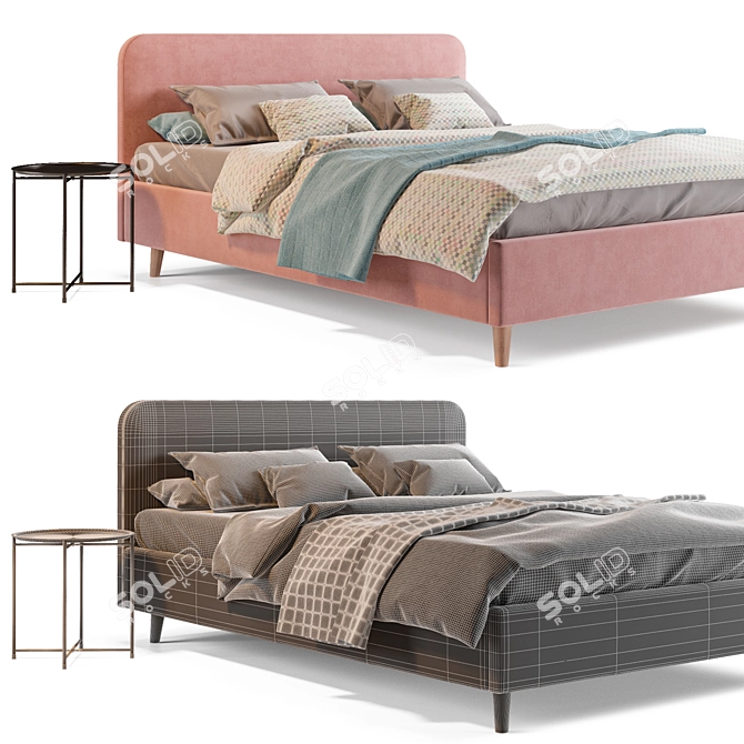 Lightsey Divan Bed Furniture 3D model image 4