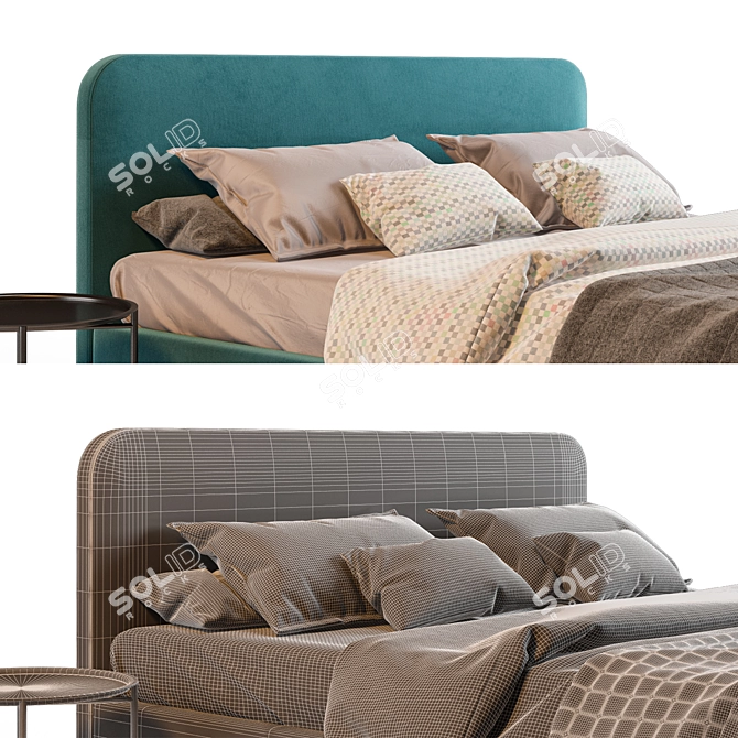Lightsey Divan Bed Furniture 3D model image 5