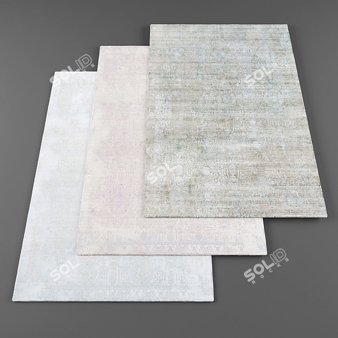 High Resolution Carpet Collection 3D model image 1