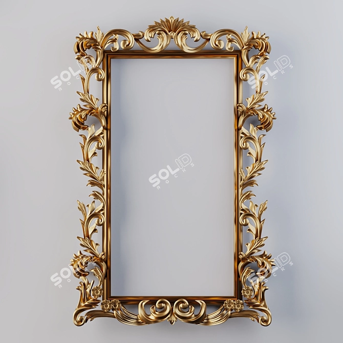 Deluxe Decorative Frame Set 3D model image 10