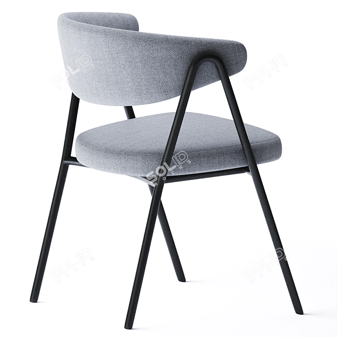 Chic Chia Chair: Sleek and Stylish 3D model image 2