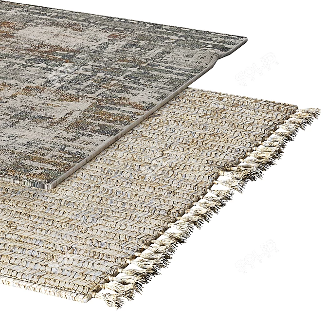 Luxury Polys Tread Carpets 3D model image 2
