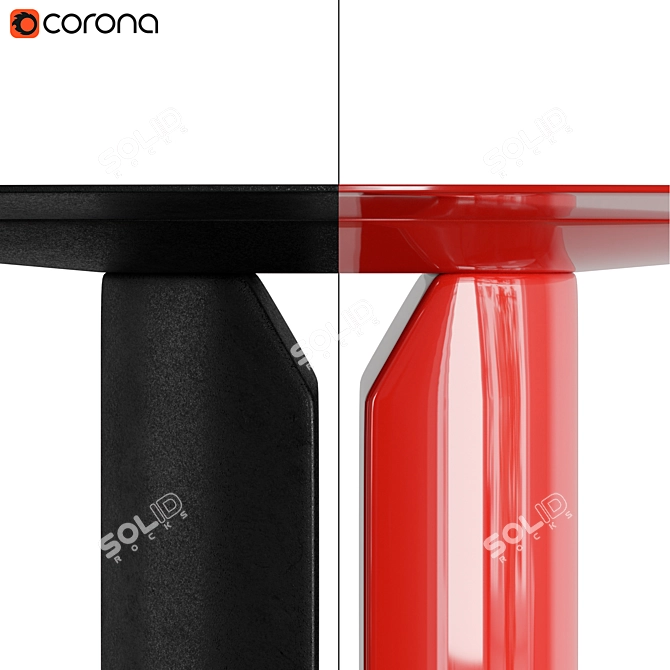 Sleek Oval Table by MDF Italia 3D model image 3