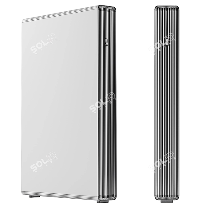 Revolutionary Tesla Powerwall Energizes Your Home 3D model image 3