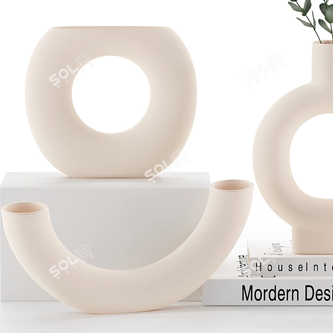 Minimalist Decor Set: 3D Models 3D model image 4