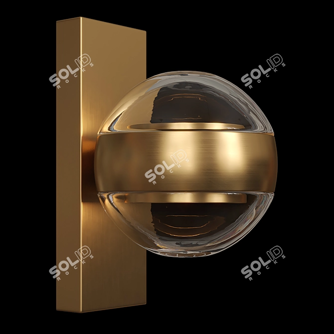 Zaxx WALL - Stylish Design Lamp 3D model image 1