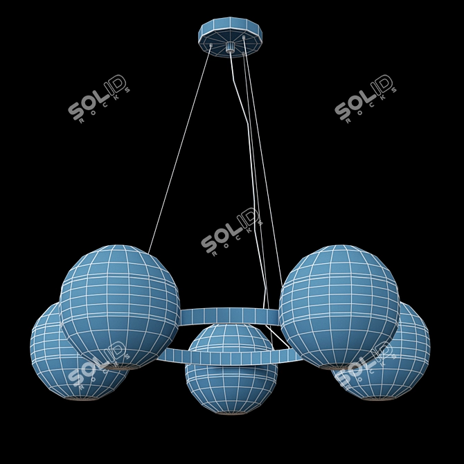 Zaxx - Modern Design Lamp 3D model image 2