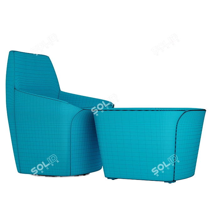 Relax in Style with Dock Lounge 3D model image 4