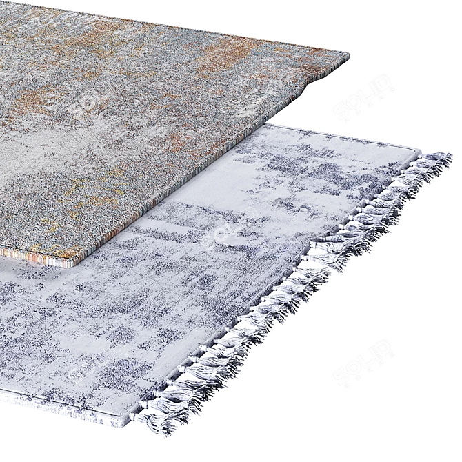 Poly Blend Carpets - 444 568 Polys 3D model image 2