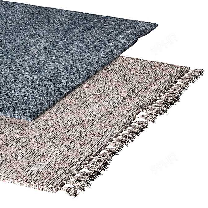 Cozy Carpets: Polyblend Perfection 3D model image 2