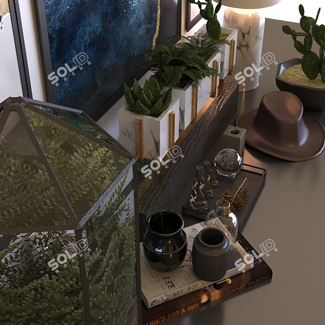 Versatile Decoration Set 2015 3D model image 3