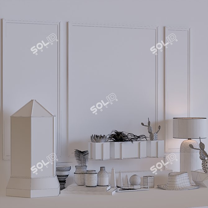 Versatile Decoration Set 2015 3D model image 5