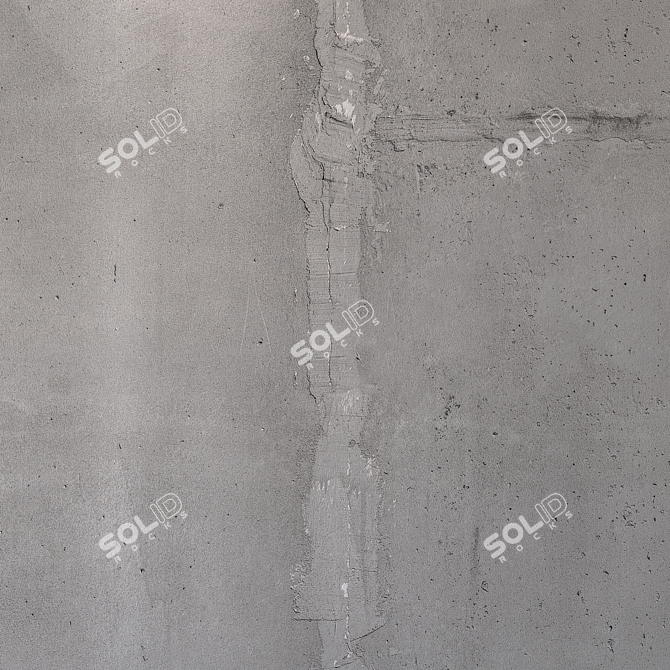 Seamless Plaster Texture 3D model image 4